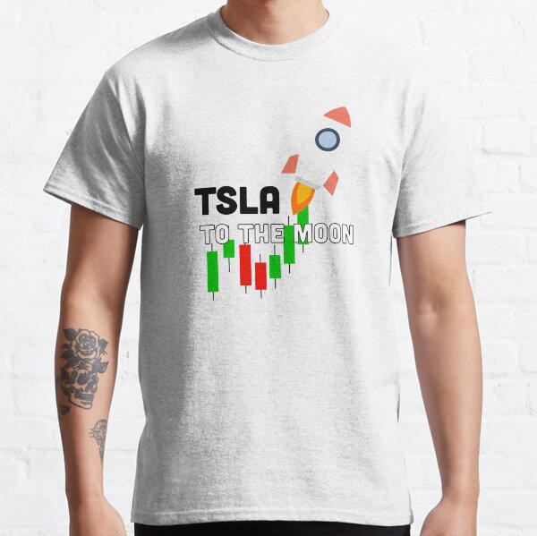 Tesla $TSLA To The Moon Classic T-Shirt