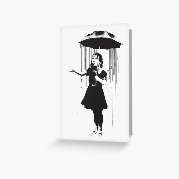 Artikel-Vorschau von Banksy - NOLA (Mädchen mit Regenschirm), designt und verkauft von FelpoStore.