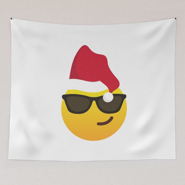 Item preview, santa hats with cool emoji design designed and sold by AfterWork..