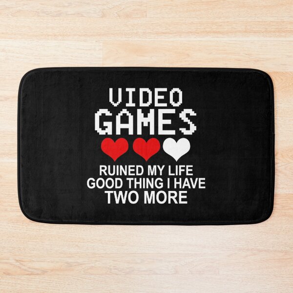 Item preview, Funny Video Games Ruined My Life Good Thing I Have Two More designed and sold by ThreadsNouveau.