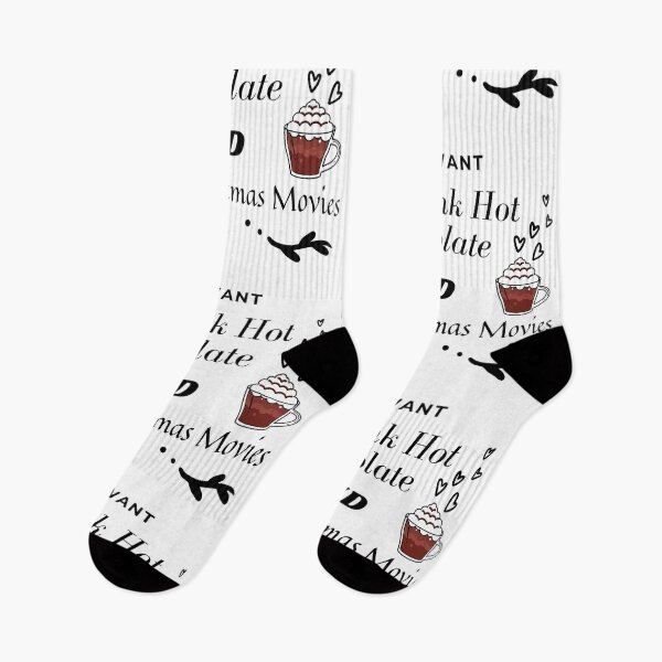 Item preview, i juste want drink hot chocolate and watch Christmas movies designed and sold by leonmarket.