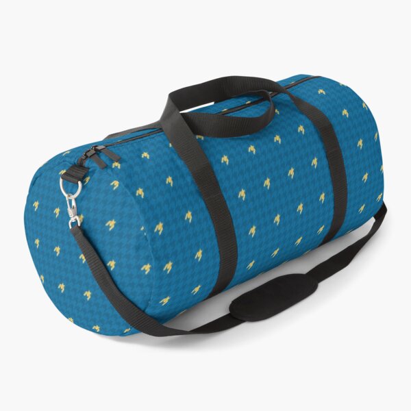 Item preview, Blue Houndstooth with Gold Accent designed and sold by Valerie Bennett.
