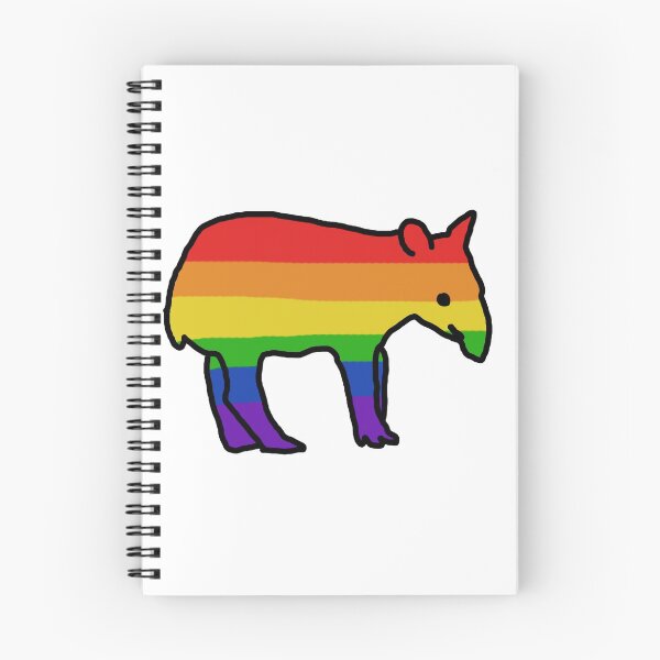 Item preview, LGBTQ+ Pride Tapir designed and sold by KadenGuymon.