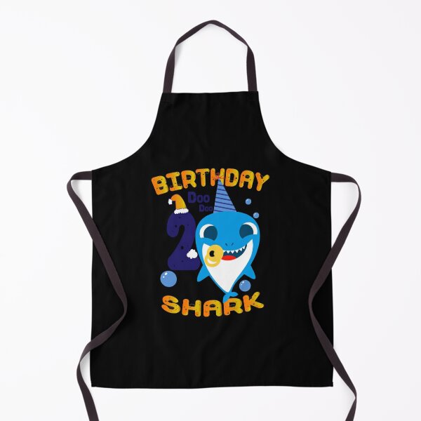 Download Baby Shark Aprons Redbubble SVG, PNG, EPS, DXF File