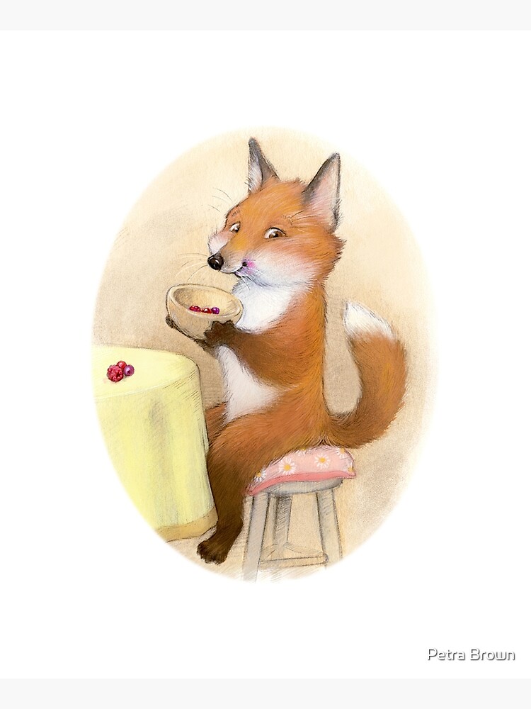 Fox Loves Berries by mydododied