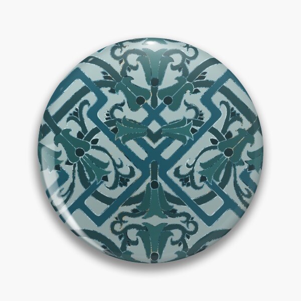 Item preview, Light Blue Marble Wild Flower Neurobesque designed and sold by DawudGrace.