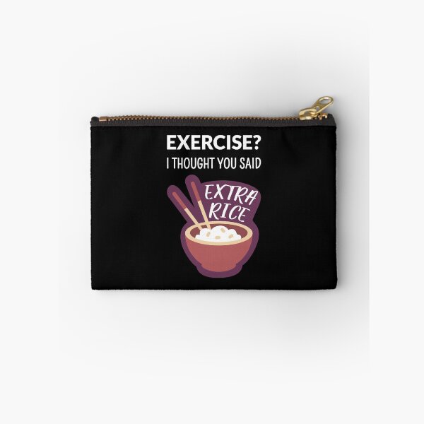 Item preview, Exercise? I Thought You Said Extra Rice II designed and sold by Lemon Pepper.