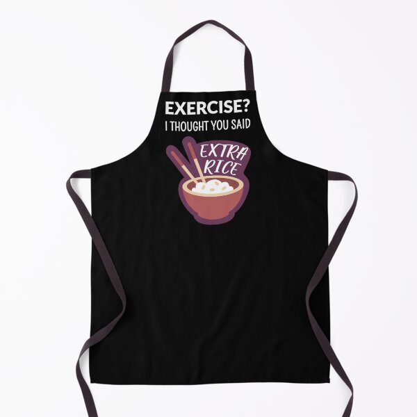 Item preview, Exercise? I Thought You Said Extra Rice II designed and sold by Lemon Pepper.
