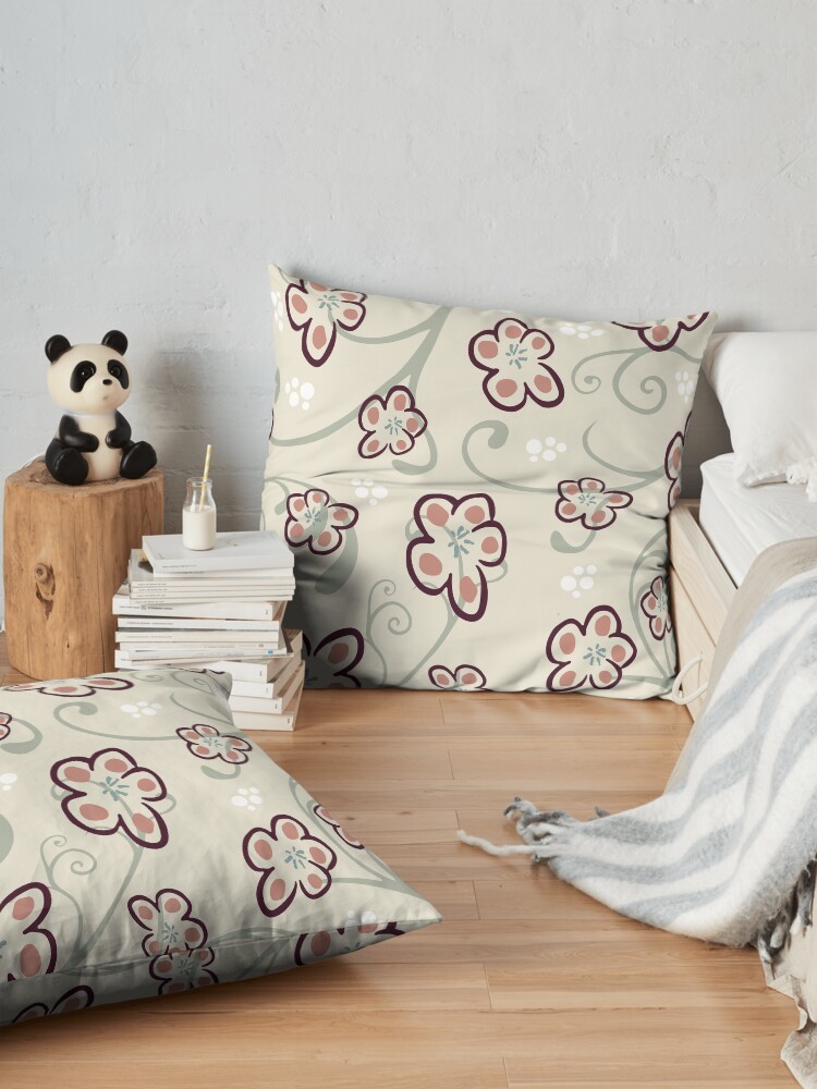 Alternate view of Plum Butter Cookies Floor Pillow