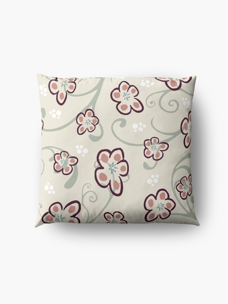 Alternate view of Plum Butter Cookies Floor Pillow