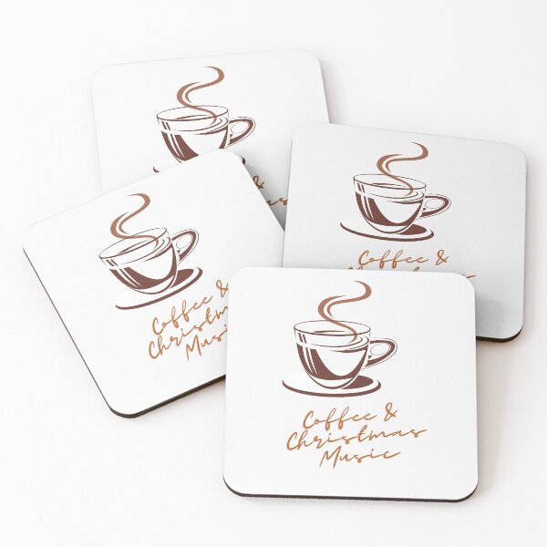 Item preview, Coffee & Christmas Music designed and sold by Damask 123.