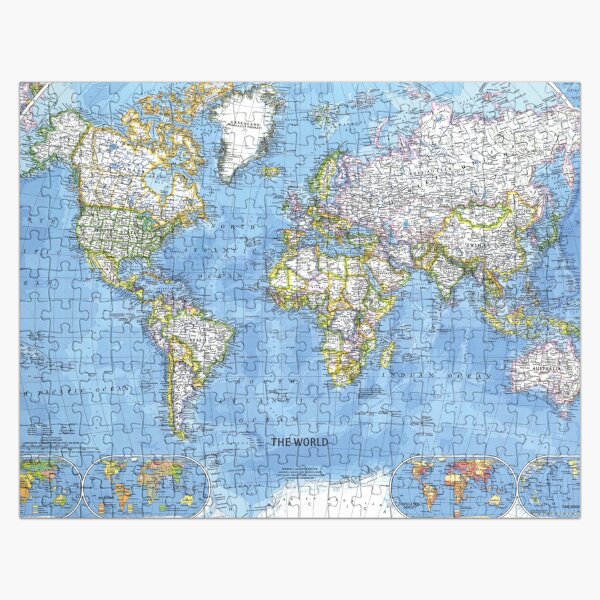 Item preview, World Map designed and sold by benayache.
