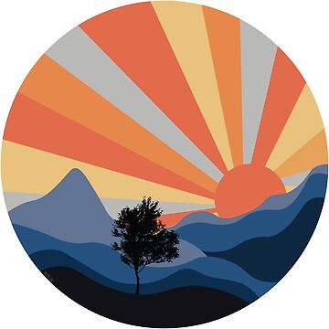 Artwork thumbnail, Sunset in Shenandoah by srprice06
