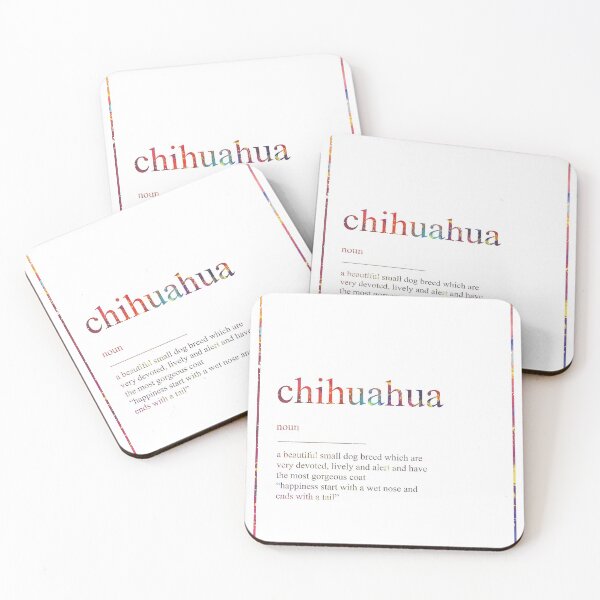 Item preview, CHIHUAHUA 592 Watercolor Map Yoga Quote Definition designed and sold by vividpixelusa.