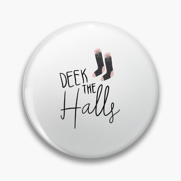 Item preview, Deek the halls designed and sold by Raquel Quintana.