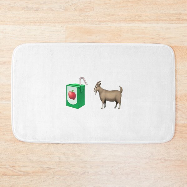 Item preview, Goat and Apple Juice Emoji Combination designed and sold by art-by-harmonie.