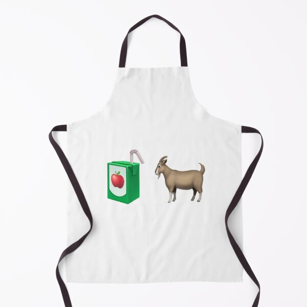 Item preview, Goat and Apple Juice Emoji Combination designed and sold by art-by-harmonie.