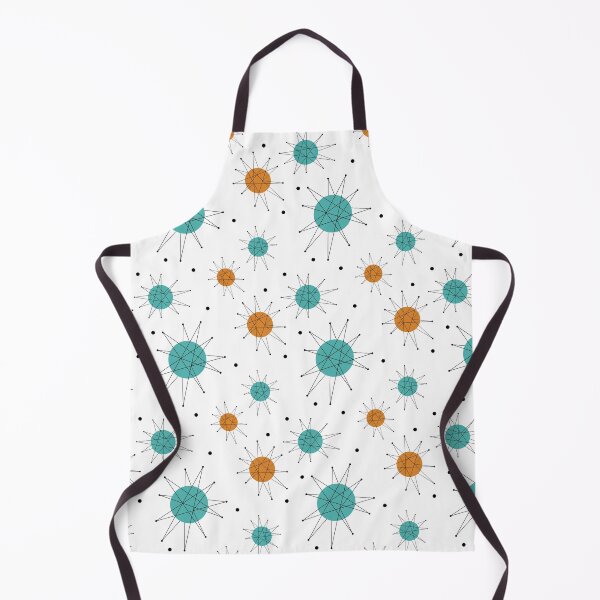 Item preview, Franciscan Starburst Mid Century Atomic Pattern Turquoise Orange designed and sold by Orchard Berry.