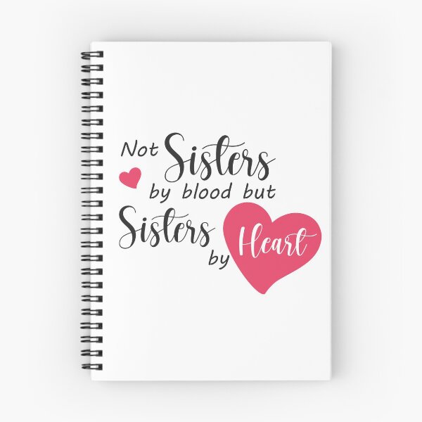 Item preview, Not Sisters By Blood But Sisters By Heart Cute and Lovely Big Love Big Heart designed and sold by AJAD212.