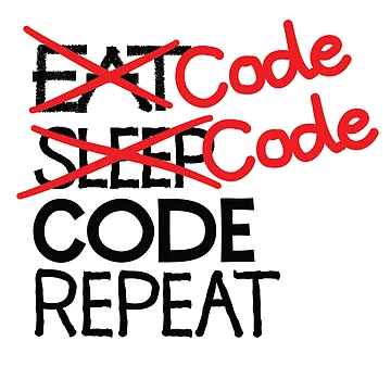 Artwork thumbnail, Code code code repeat by ReluctantChickn