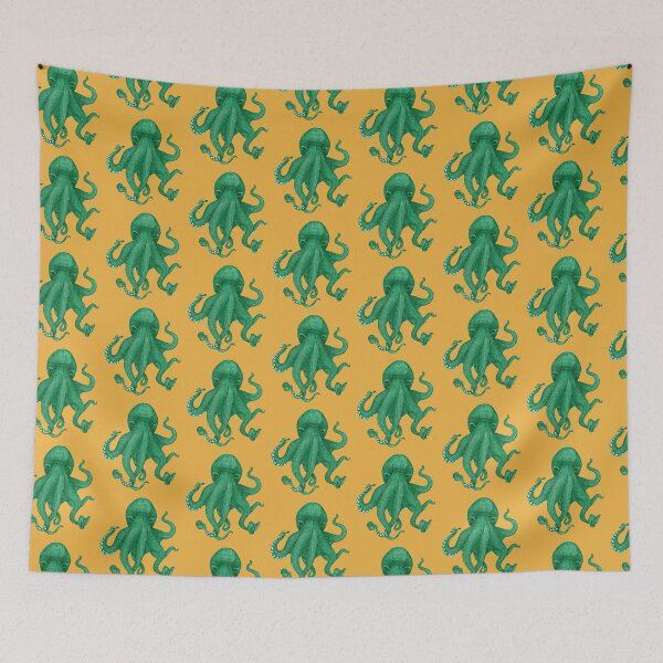 Item preview, Call of the Octopus Green designed and sold by rymannapi.