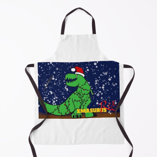 Item preview, Christmas saurus rex designed and sold by LagartoArt.