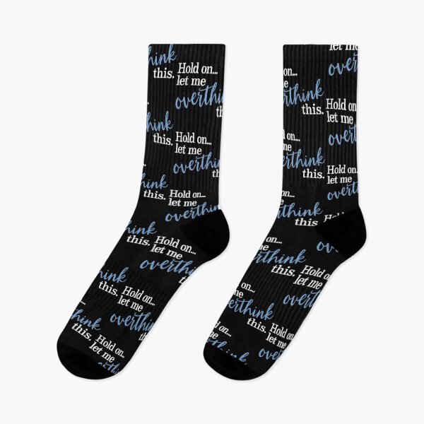 Item preview, Hold on let me overthink this designed and sold by Rhonda Hanrahan.