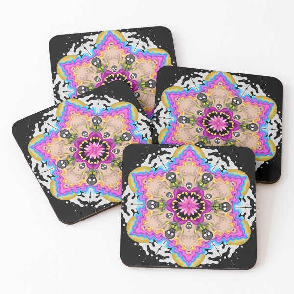 Item preview, Mandala skull + women body women rights emancipation equality designed and sold by Chutneys.