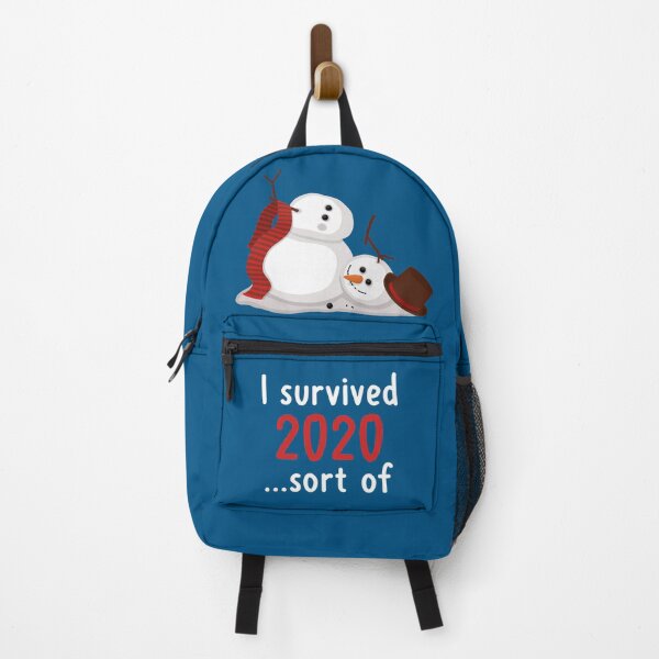 Item preview, I survived 2020... sort of, broken snowman designed and sold by Tefra.