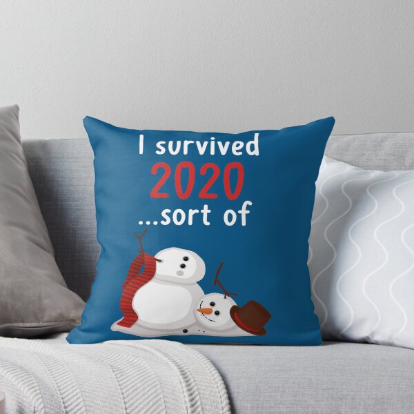 Item preview, I survived 2020... sort of, broken snowman designed and sold by Tefra.