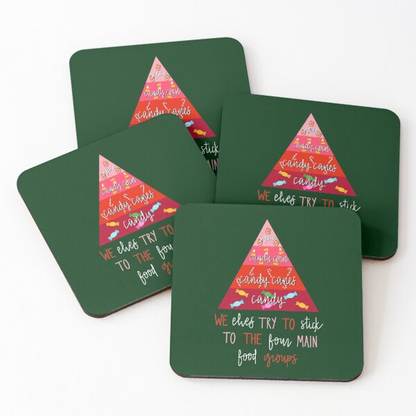 Item preview, Elf Food Groups Quote designed and sold by hgiraldi.