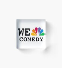 NBC we peacock comedy Acrylic Block