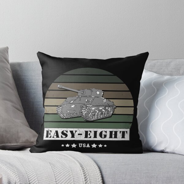 Item preview, M4A3E8 Easy - Eight Sherman USA WW2 Medium Tank Retro Vintage designed and sold by Xeuno.