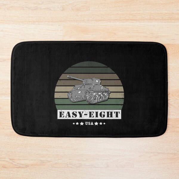Item preview, M4A3E8 Easy - Eight Sherman USA WW2 Medium Tank Retro Vintage designed and sold by Xeuno.