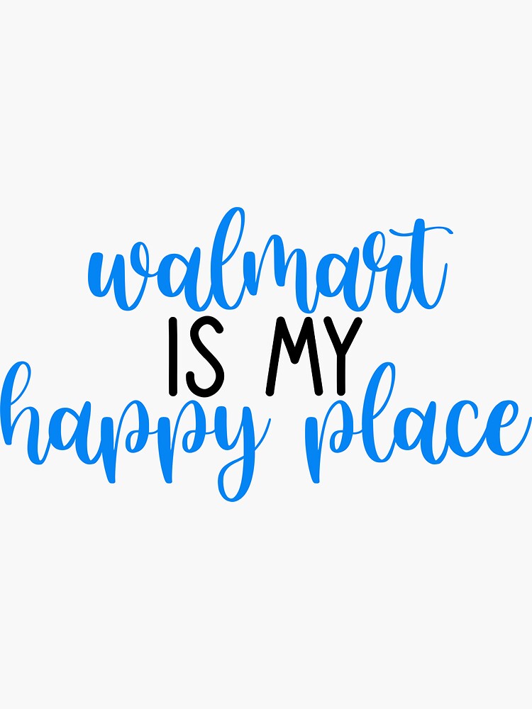 Walmart Wmt Comprar Acciones De Walmart Pegatina For Sale Con La