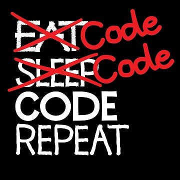 Artwork thumbnail, Code code code repeat by ReluctantChickn