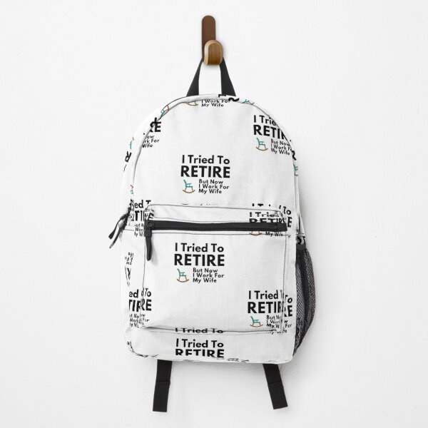 Artikelvorschau, Ich habe versucht, mich zurückzuziehen, aber jetzt arbeite ich für meine Frau entworfen und verkauft von Emerg-Apparel.