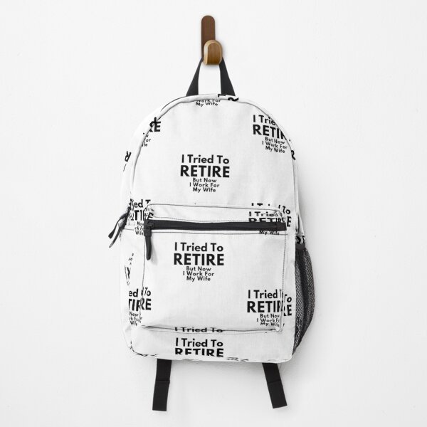 Item preview, I Tried To Retire But Now I Work For My Wife designed and sold by Emerg-Apparel.