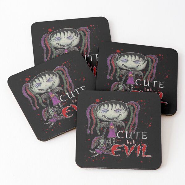 Item preview, Cute But Evil | Creepy Cute Goth Girl | Dark Humor | TM11 designed and sold by triciakitty.