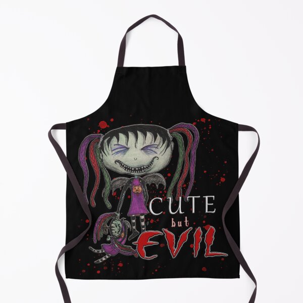 Item preview, Cute But Evil | Creepy Cute Goth Girl | Dark Humor | TM11 designed and sold by triciakitty.