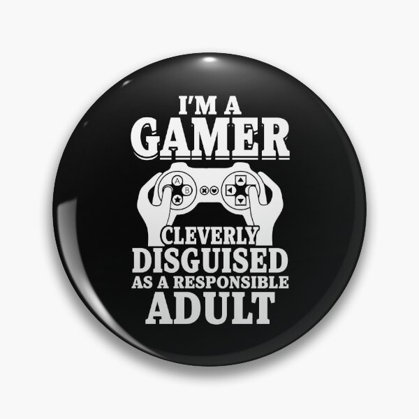 Item preview, Gamer Cleverly Disguised As A Responsible Adult designed and sold by ThreadsNouveau.