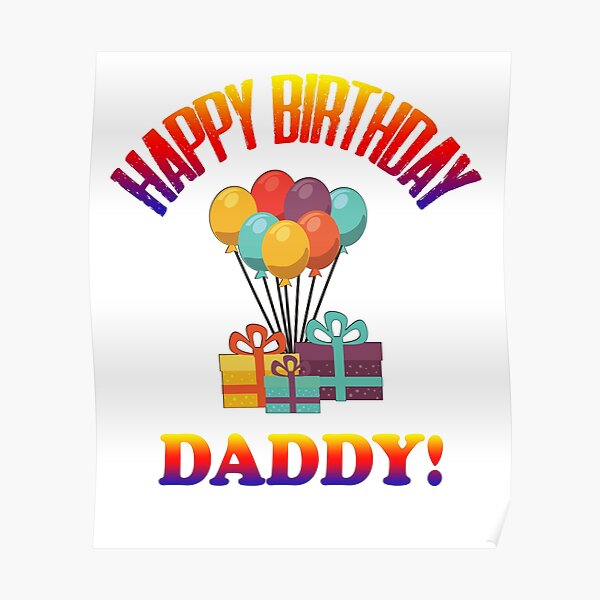 Poster Alles Gute Zum Geburtstag Redbubble