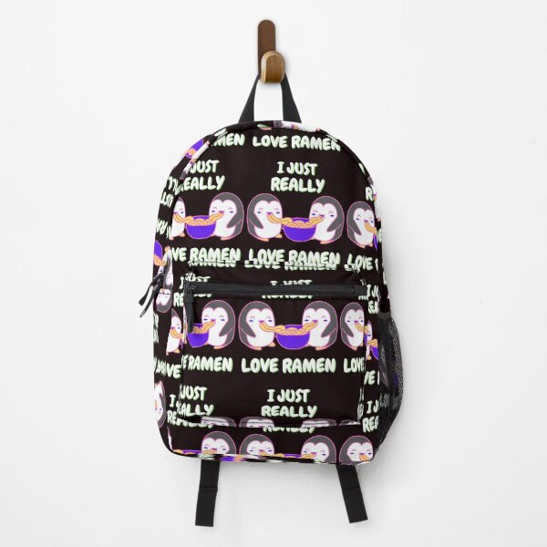 Item preview, I JUST REALLY LOVE RAMEN PENGUINS designed and sold by WoodburyLake.