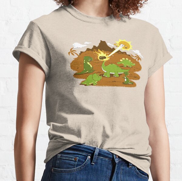 Dinos having fun in the SUN! Classic T-Shirt