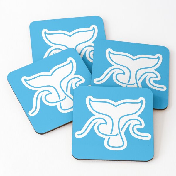 Artikelvorschau, Whale Tail and Waves entworfen und verkauft von npdstudio.