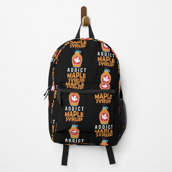 Item preview, Maple Syrup Addict Funny Breakfast Lover print designed and sold by jakehughes2015.