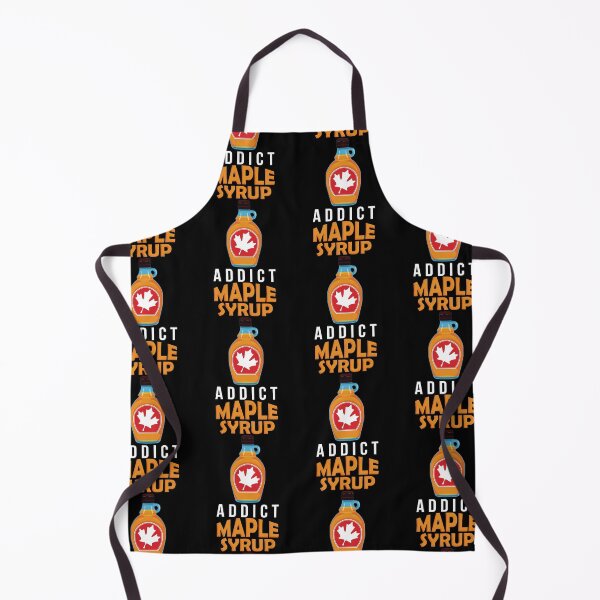 Item preview, Maple Syrup Addict Funny Breakfast Lover print designed and sold by jakehughes2015.