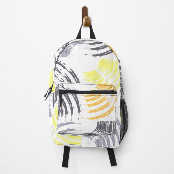 Item preview, Cheerful, vibrant, fun, modern circular geometric pattern with brush strokes designed and sold by theendup.