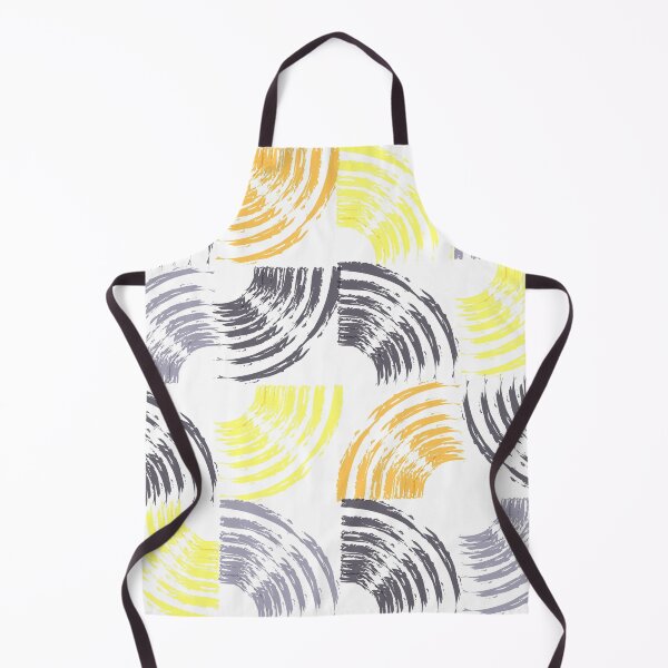 Item preview, Cheerful, vibrant, fun, modern circular geometric pattern with brush strokes designed and sold by theendup.