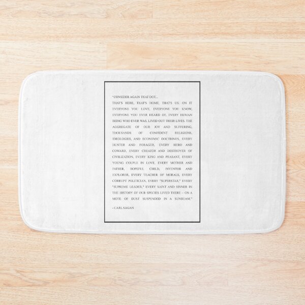 Item preview, Carl Sagan Consider Again 586 Watercolor Map Yoga designed and sold by vividpixelusa.